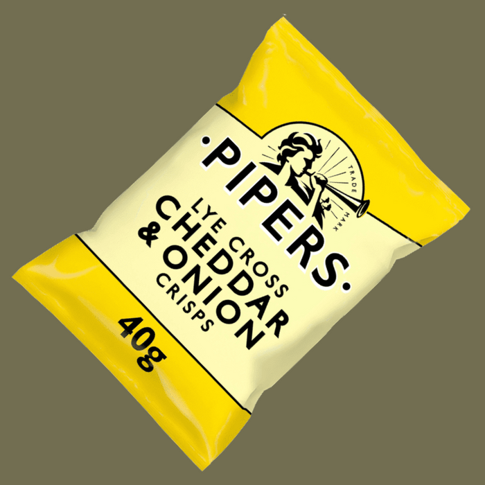 A 24-pack of crisps stacked neatly for storage or retail display.