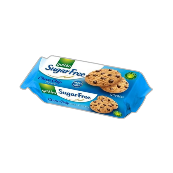 Gullon Sugar Free Chocolate Chip Cookies 125g