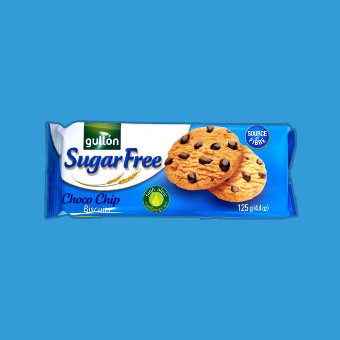 Gullon Sugar Free Chocolate Chip Cookies 125g