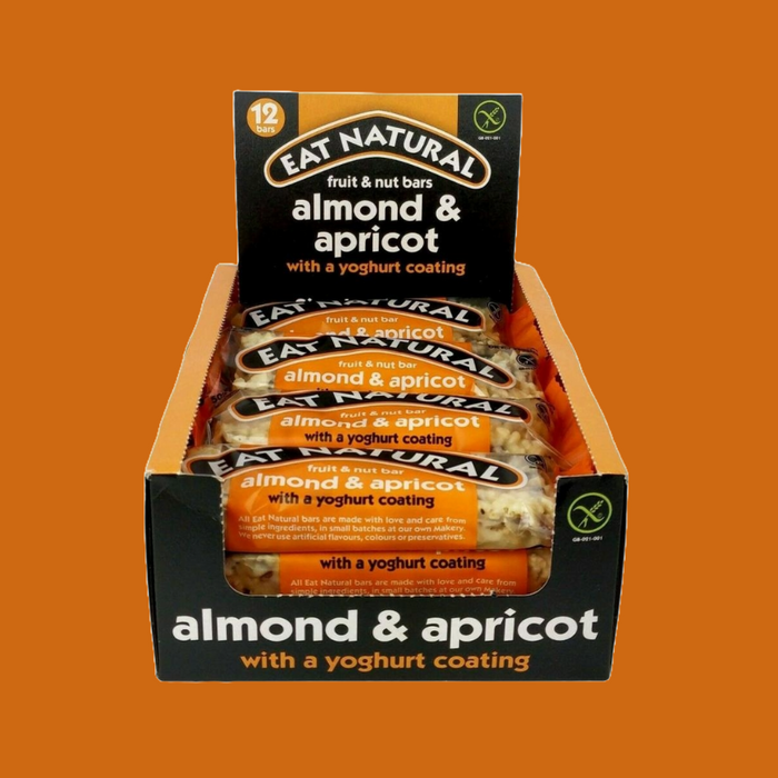 Almond & Apricot with Yoghurt Coating (Pack of 12)
