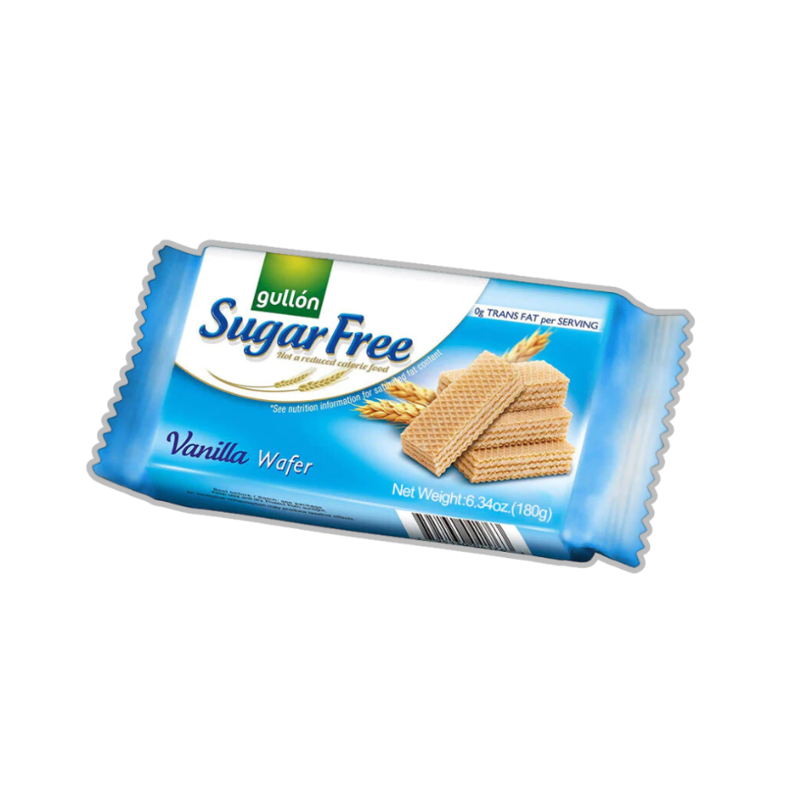 Gullon Sugar Free Vanilla Wafers 180g