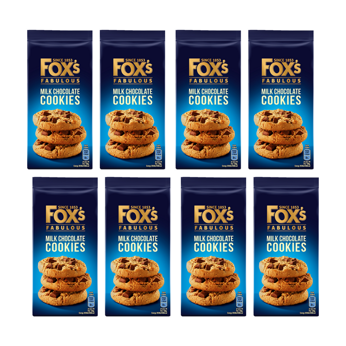 Fox's Fabulous Milk Chocolate Cookies 180g