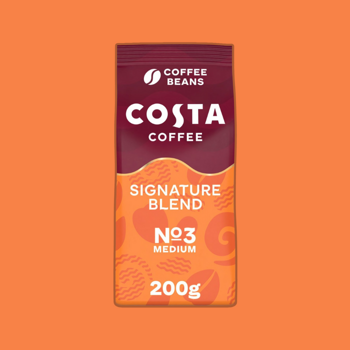 Costa Signature Blend Coffee Beans 5 x 200g