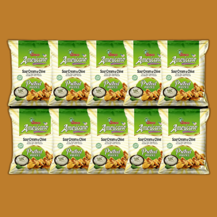 Sour Cream & Chive Pretzel Pieces (Pack of 10)