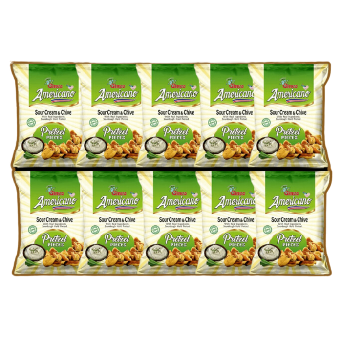 Sour Cream & Chive Pretzel Pieces (Pack of 10)