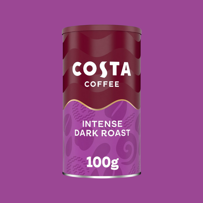 Instant Coffee with Finely Ground Beans Intense Dark Roast 6 x 100g