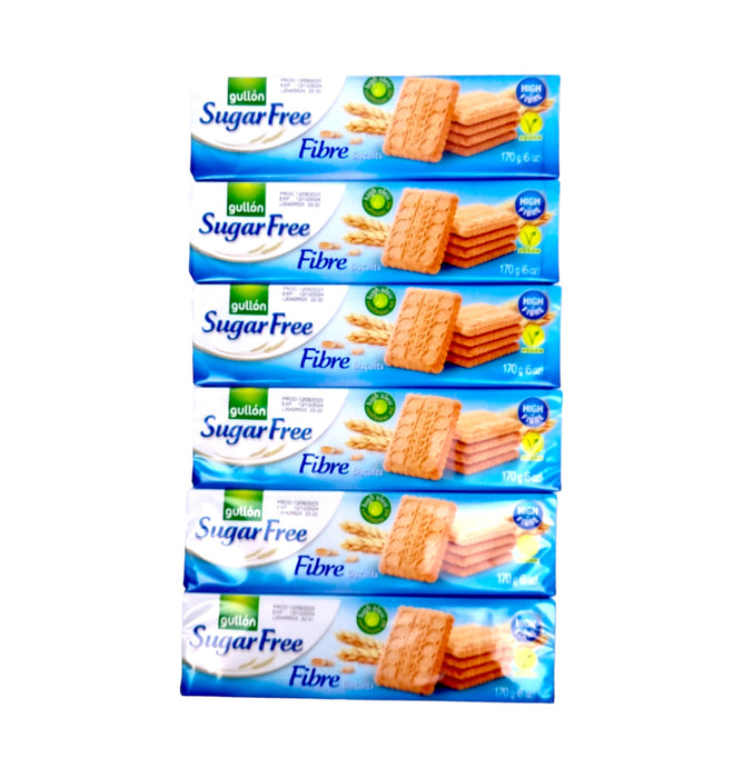 Gullon Sugar Free Fibre Biscuits 170g