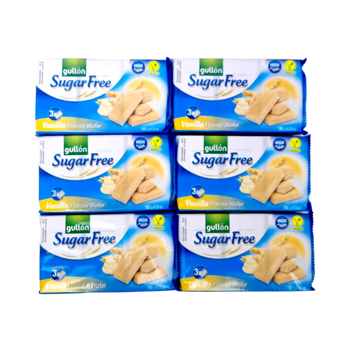 Gullon Sugar Free Vanilla Wafers 180g