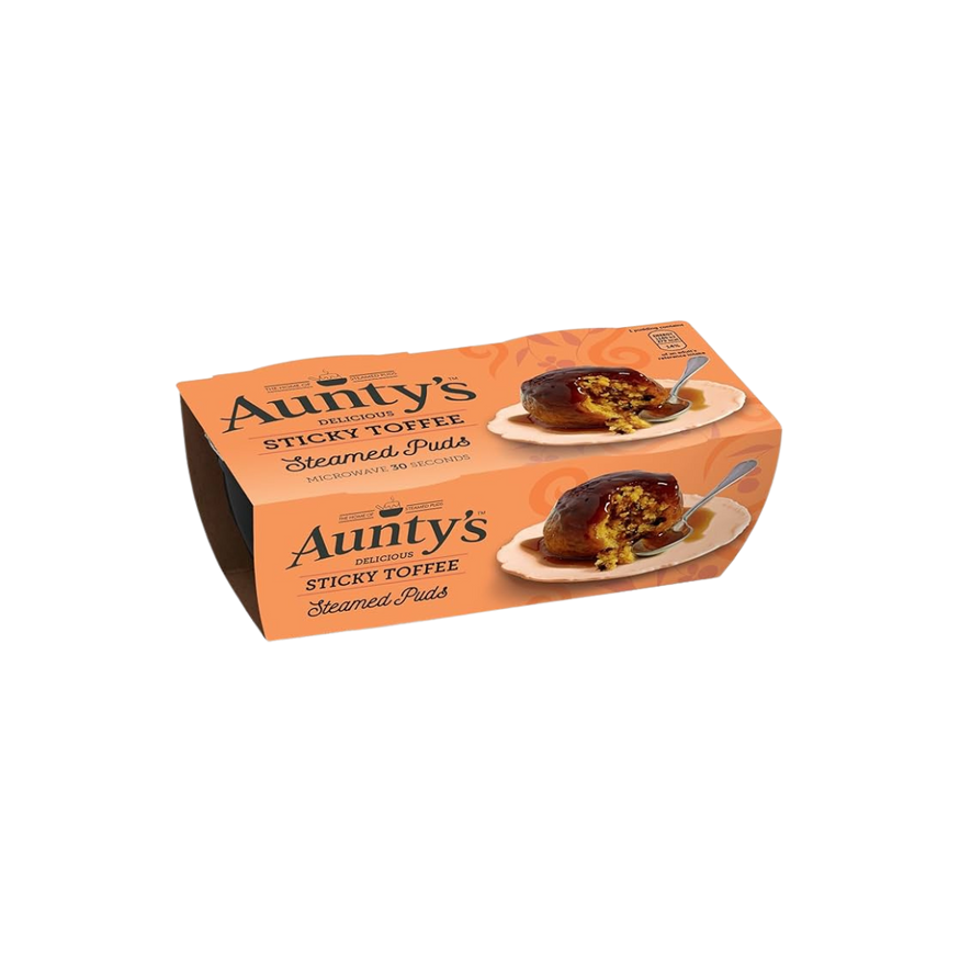 Aunty's Sticky Toffee Puddings 2's x 1