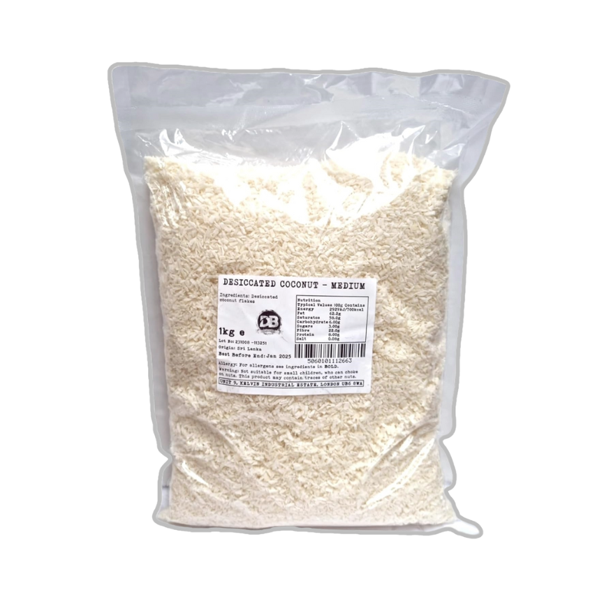 Desiccated Coconut (Medium) 1kg