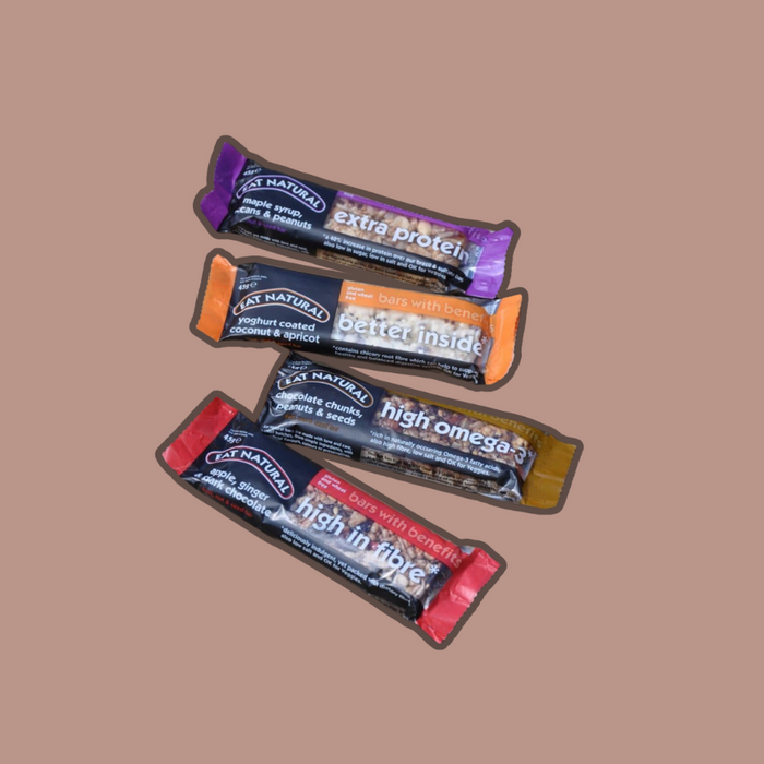 High In Fibre With Apple, Ginger & Dark Chocolate (Pack of 12)