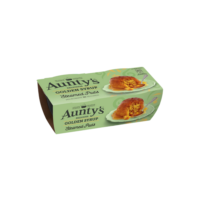Aunty's Golden Syrup Steamed Puddings 190g x 1