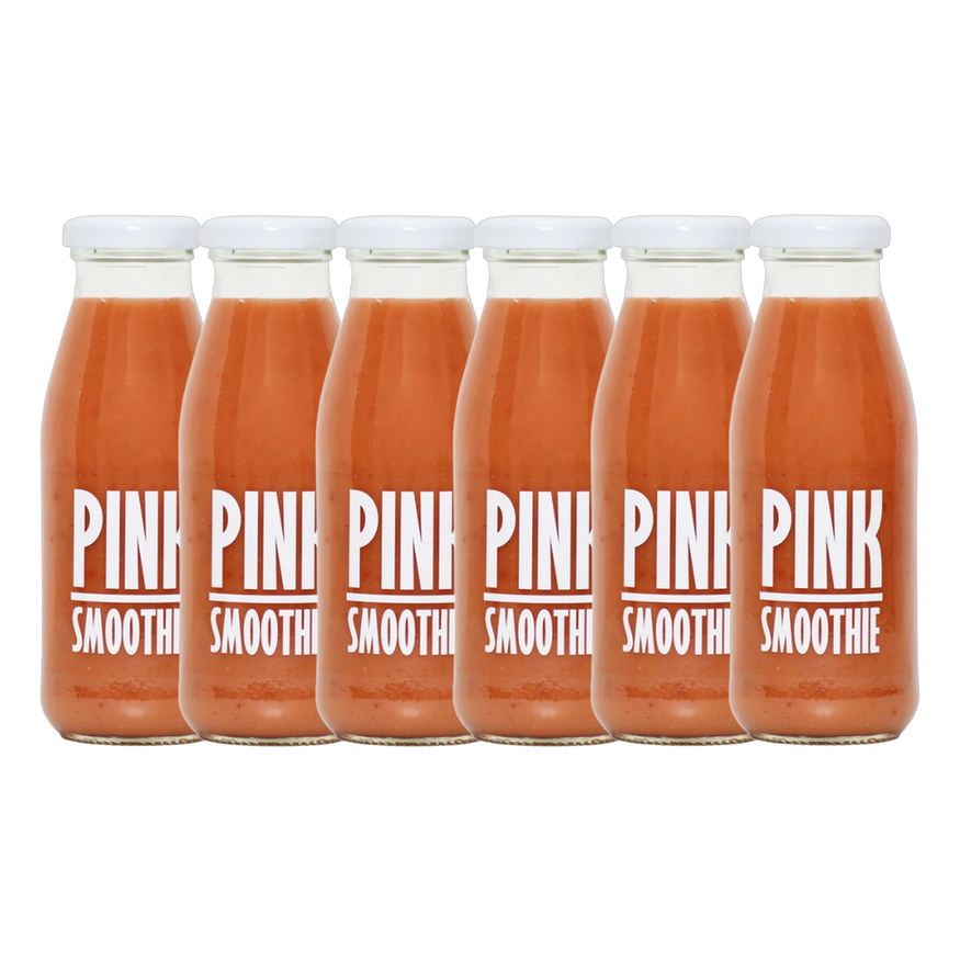 Pressuice Pink Smoothie Juice 250ml (Pack of 6)
