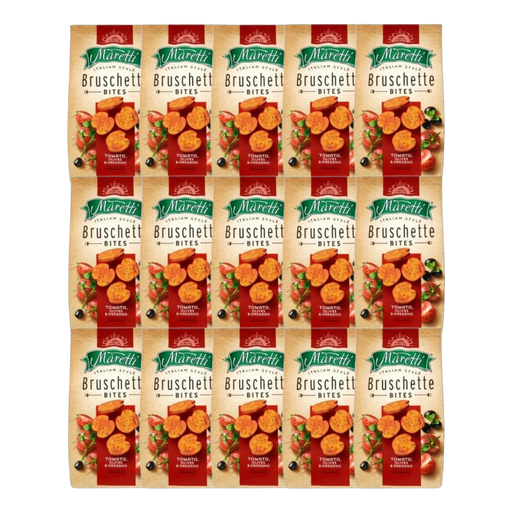 Maretti Tomato Bruschette Chips 70g front packaging