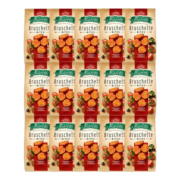 Maretti Tomato Bruschette Chips 70g front packaging