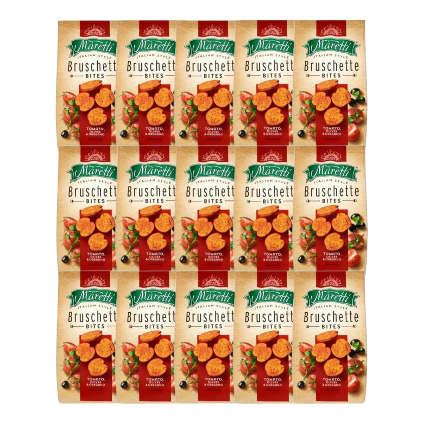 Maretti Tomato Bruschette Chips 70g (Pack of 15)