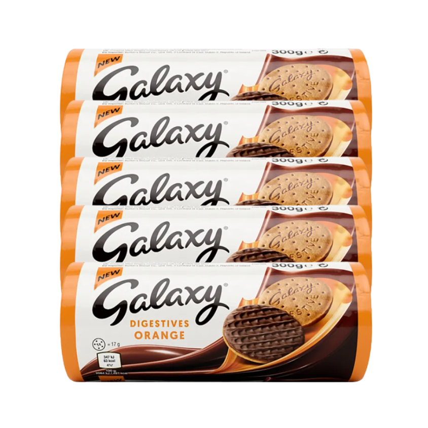 Digestive Chocolate Orange Biscuits 300g (Pack of 5)