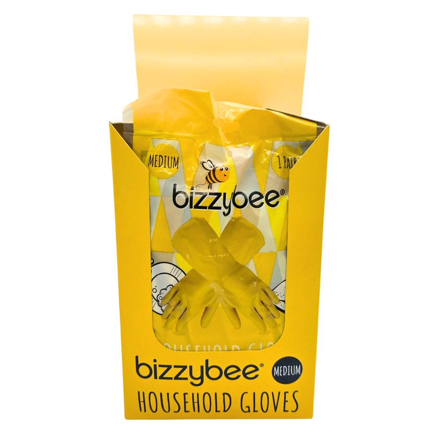 Bizzybee Household Gloves Medium (6 pair)