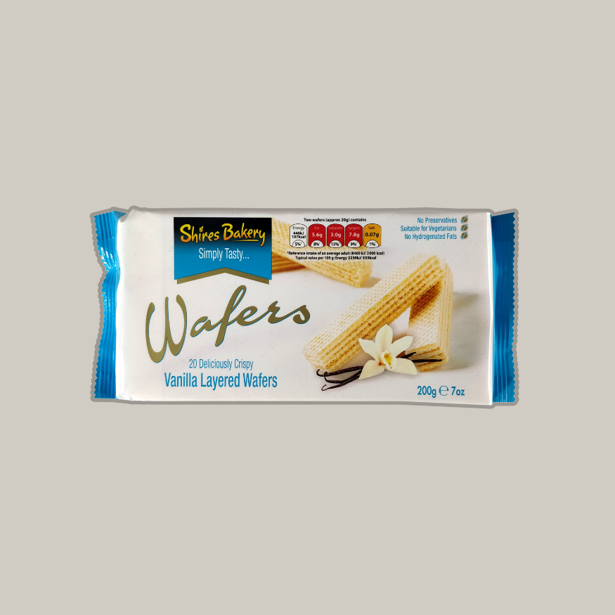 Vanilla Wafers 200g