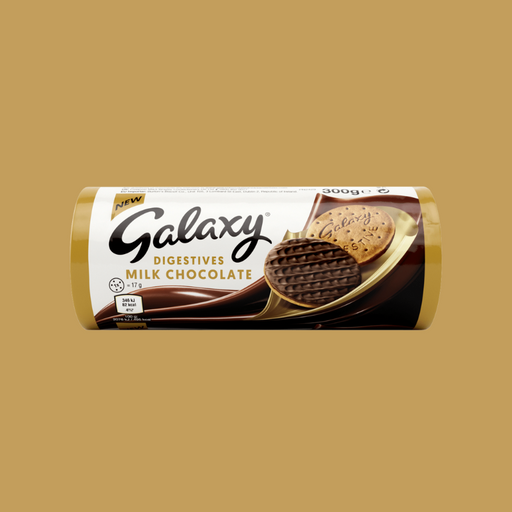 Close-up of chocolate-coated digestive biscuit