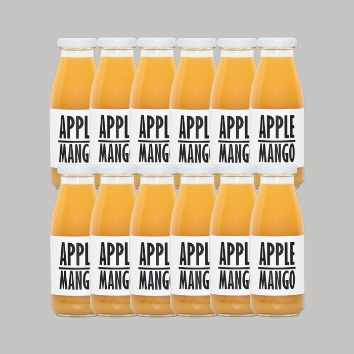A 12-pack of bottles arranged for easy storage.