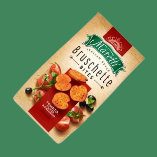 Close-up of Maretti chips showing tomato seasoning