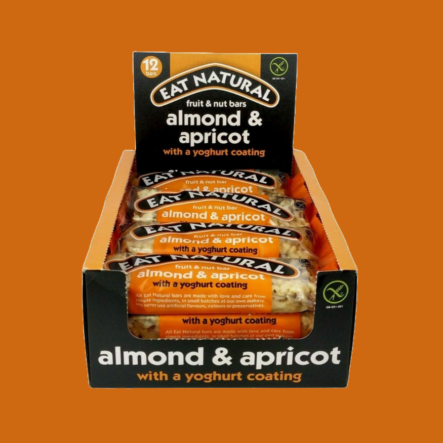 Almond & Apricot with Yoghurt Coating (Pack of 12)