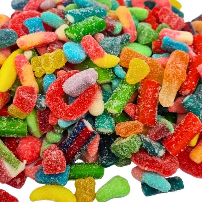 Premium Pick & Mix Fizzy Sweets 1kg - 10 Varieties