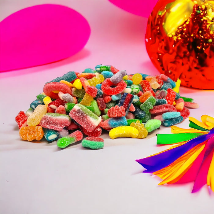 Premium Pick & Mix Fizzy Sweets 1kg - 10 Varieties