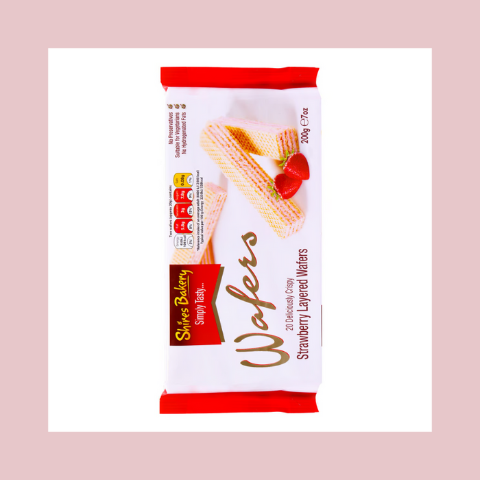 Strawberry Wafers 200g