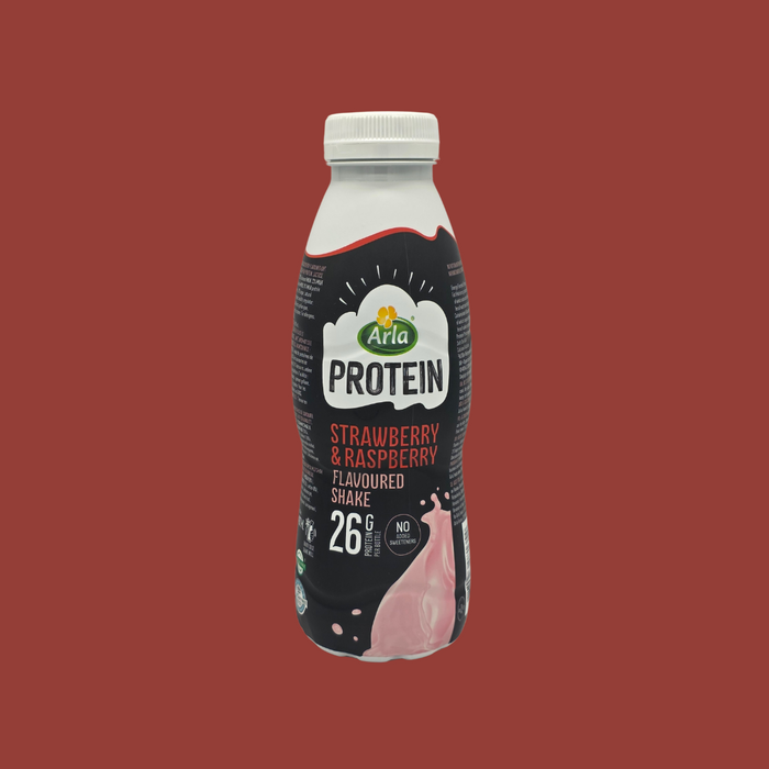 Arla Protein Strawberry Milk Shake 482ml (Pack of 8)