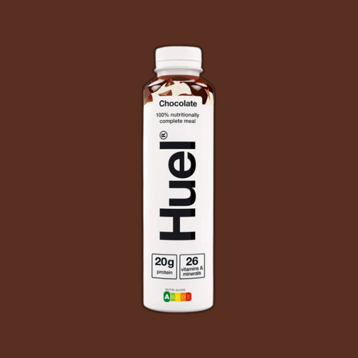 Pack of 8 Huel Chocolate meal replacement drinks