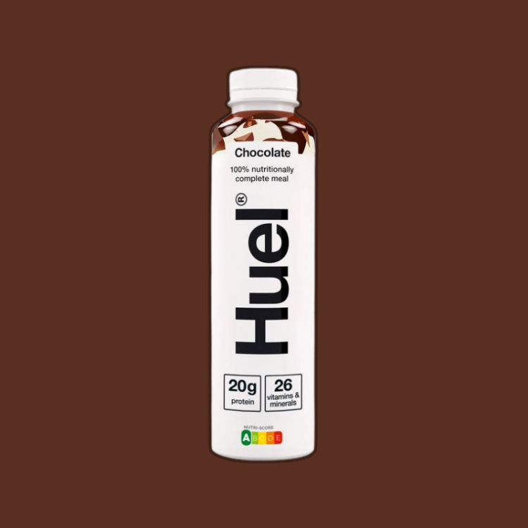 Pack of 8 Huel Chocolate meal replacement drinks