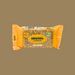 Row of 24 individually wrapped Original flapjacks on a wooden board