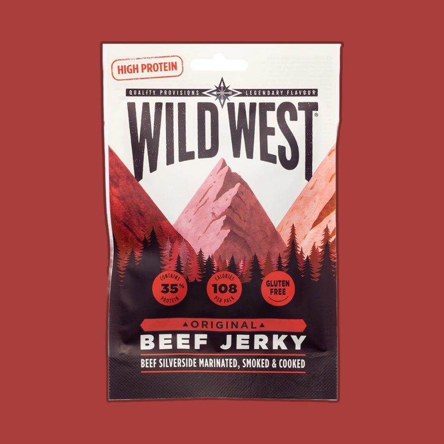 Wild West Beef Jerky Original (Pack of 12)