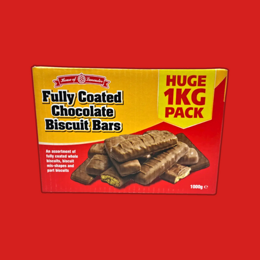 Assortment of chocolate covered broken biscuit bars
