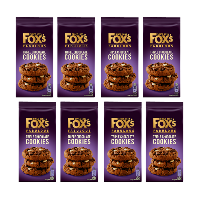 Fox's Fabulous Triple Chocolate Cookies 180g