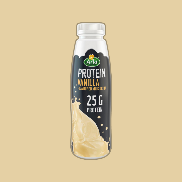 Arla Protein Vanilla Milk Shake 482ml (Pack of 8)