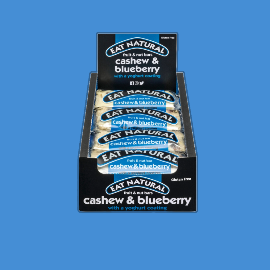 Cashew and Blueberry with Yoghurt Coating (Pack of 12)