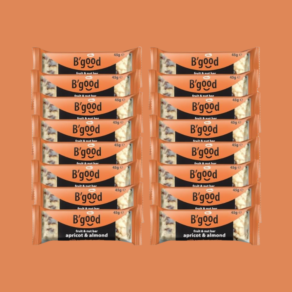 B'good Apricot and Almond Bar 16 x 45g