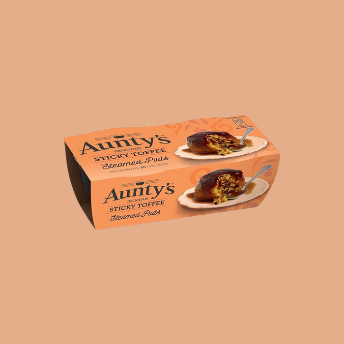 Aunty's Sticky Toffee Puddings 2's x 1