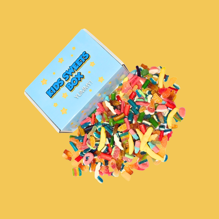 Premium Pick & Mix Sweets Box showcasing a variety of treats.