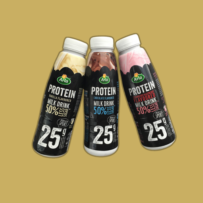 Arla Protein Vanilla Milk Shake 482ml (Pack of 8)