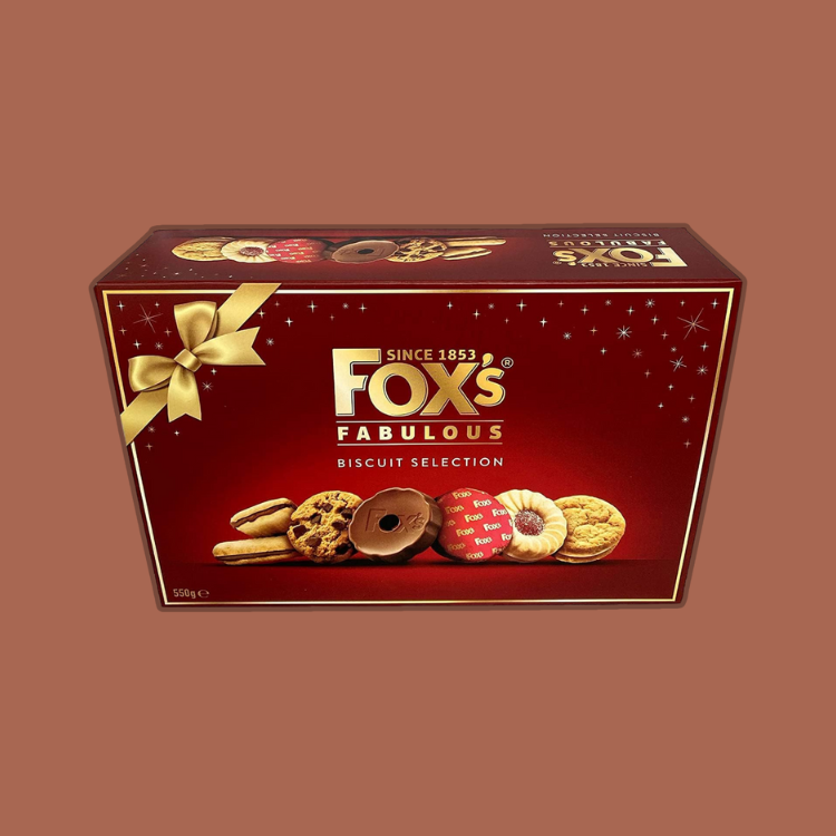Fox's Fabulous biscuits served with a cup of coffee