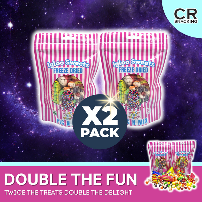 Igloo Freeze Dried Sweets (2x90g) 180g