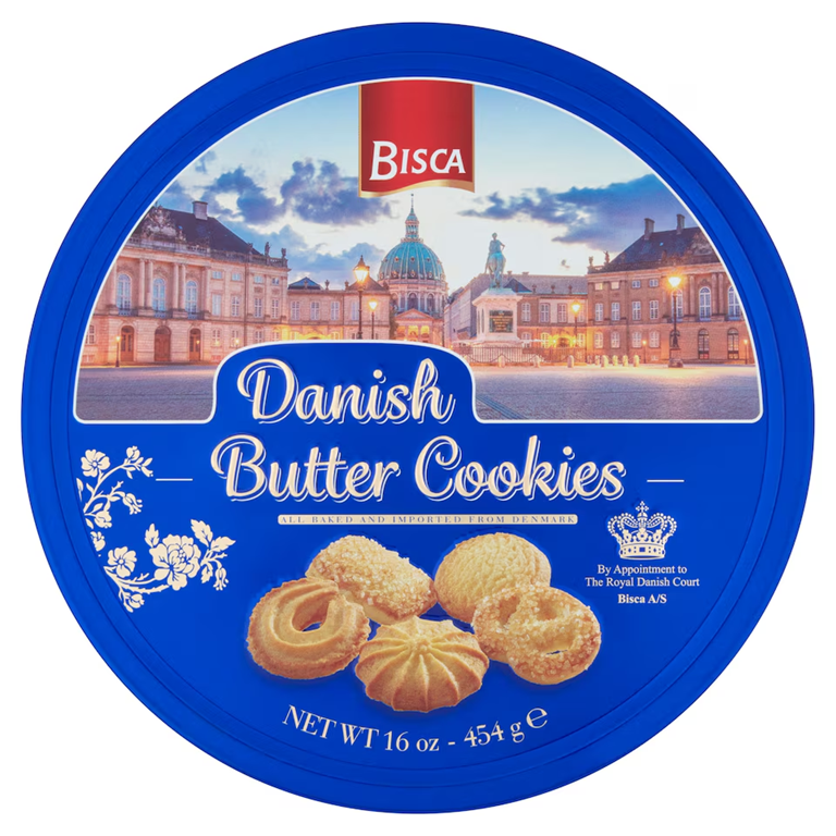 Bisca Butter Cookies 454g x 1