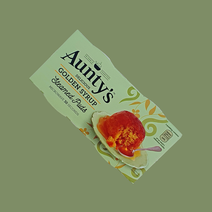Aunty's Golden Syrup Steamed Puddings 190g x 1