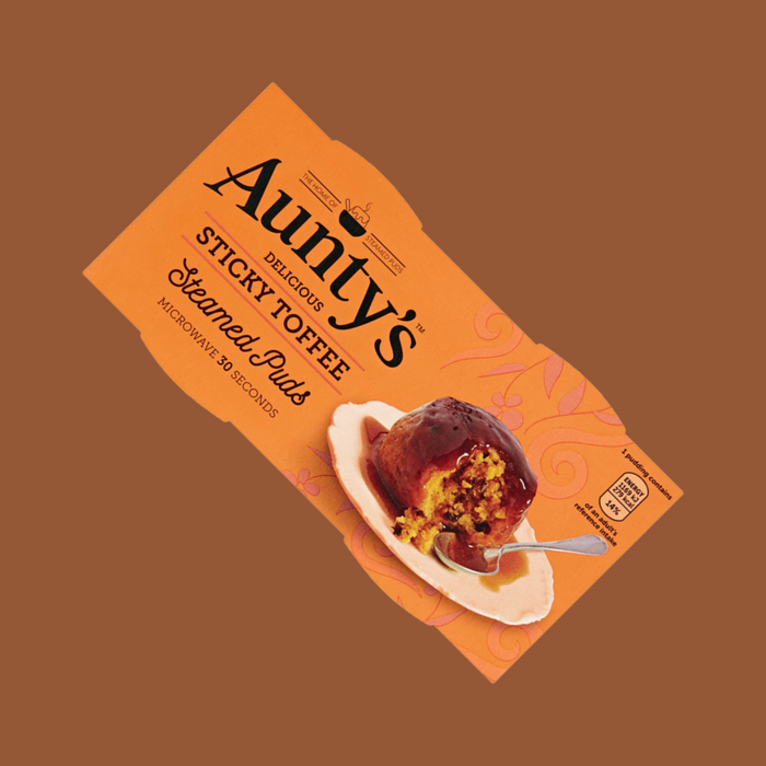 Aunty's Sticky Toffee Puddings 2's x 1