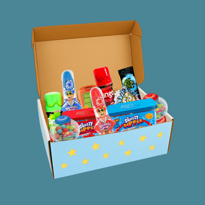 Gift-ready Pick & Mix box with playful packaging