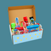 Gift-ready Pick & Mix box with playful packaging